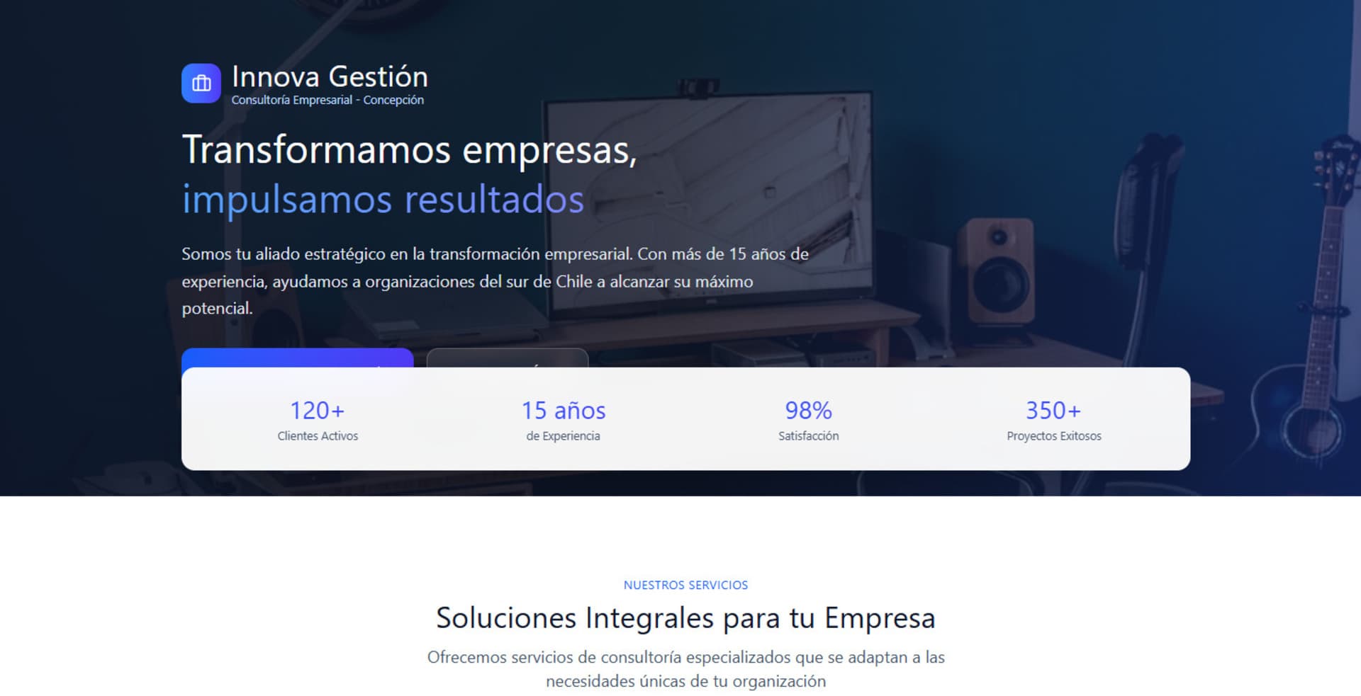 Maqueta de Innova Gestión